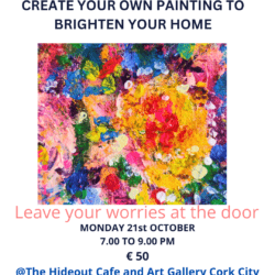 Meditate and paint workshop Cork City (October)